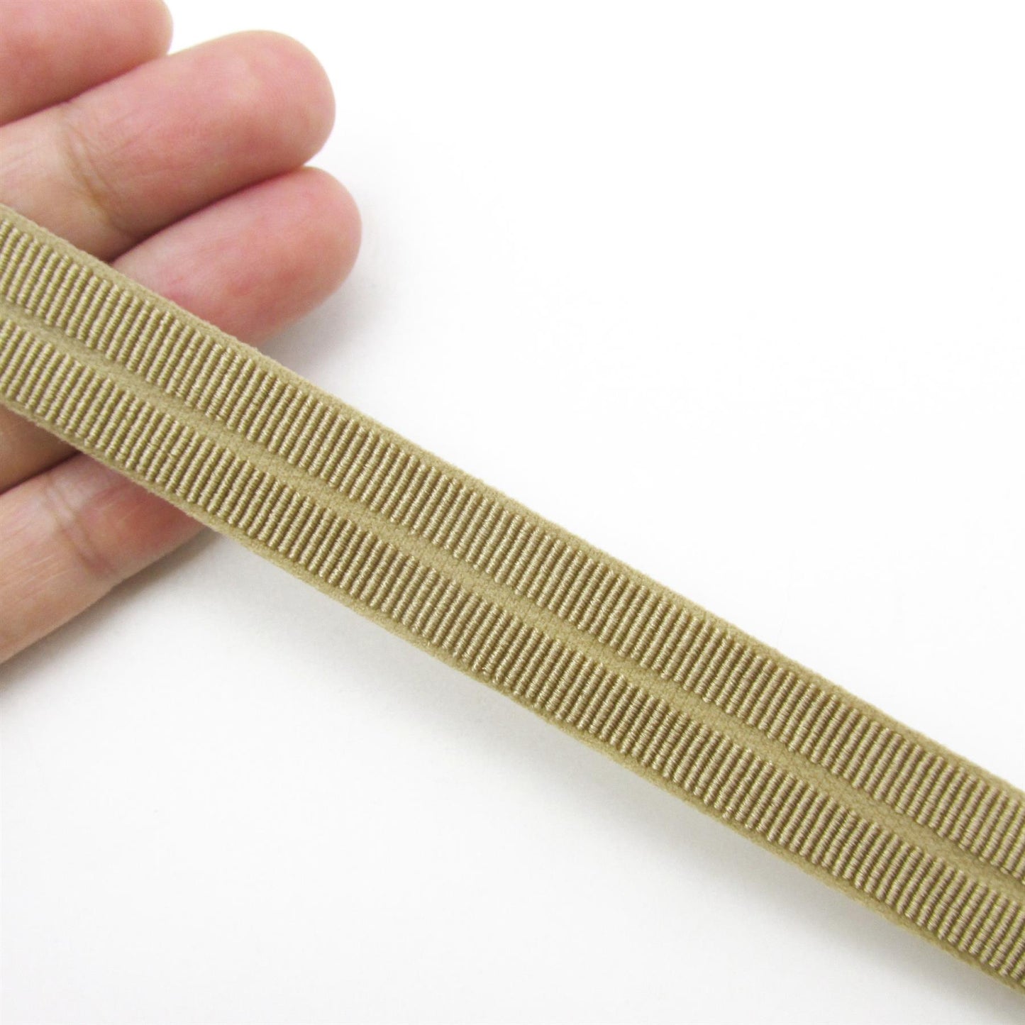 Foldover Stretch Grosgrain - 16mm - by the metre - 6505