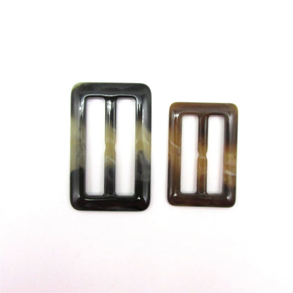 Faux Horn Resin Buckle - 6109