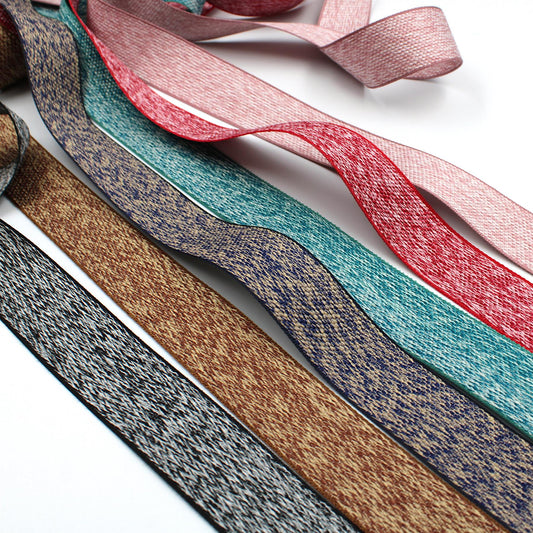 Texture Pattern Flat Tape - 24mm - by the metre - 5389