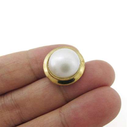 Gold Edge Button - 4385