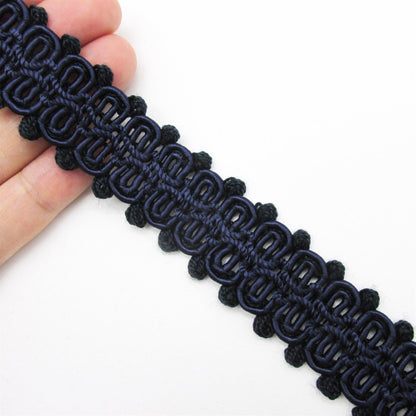 Gimp Braid With Bobble Edging 25mm 6891