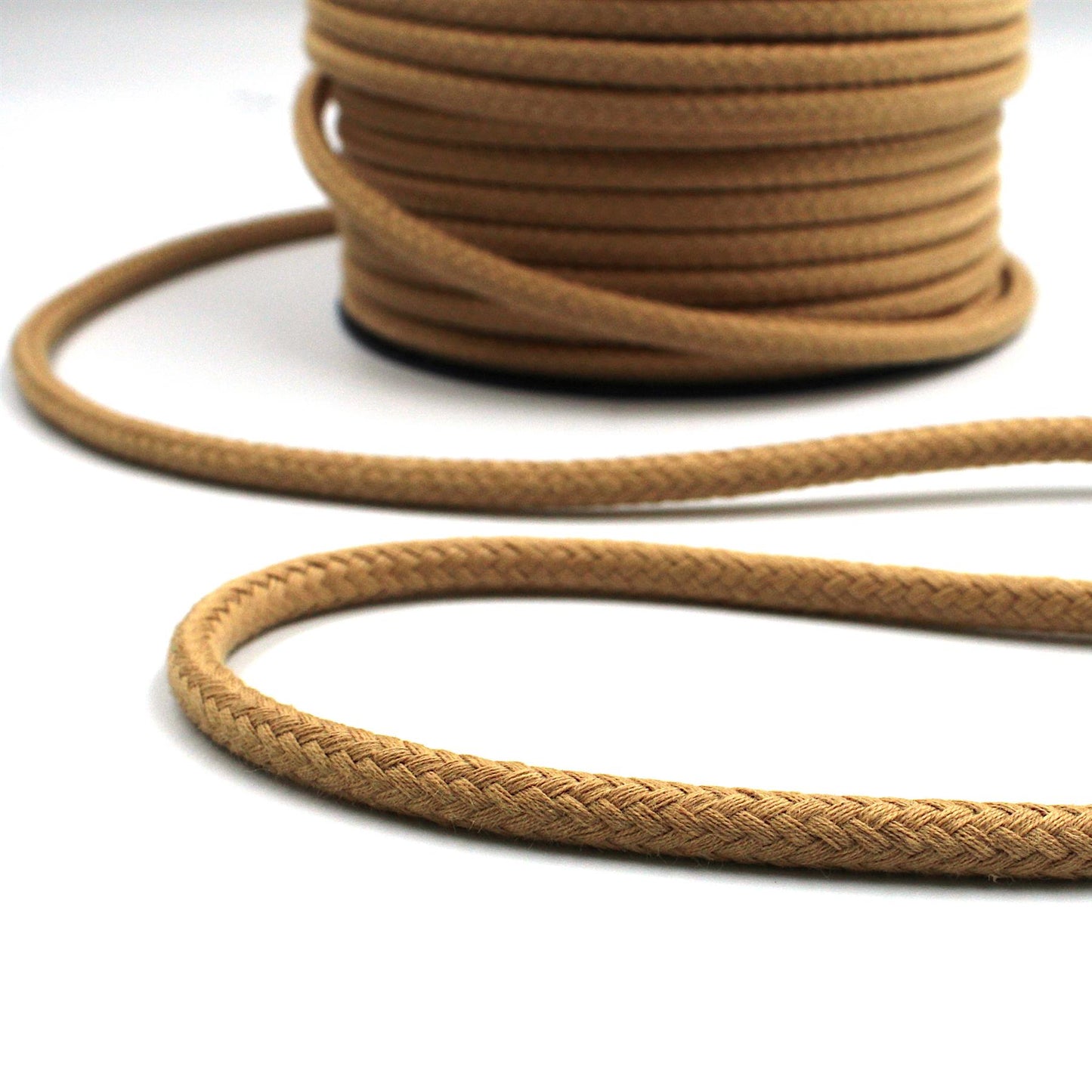 Cotton Braided Drawstring Cord 6mm x 1m - 5569