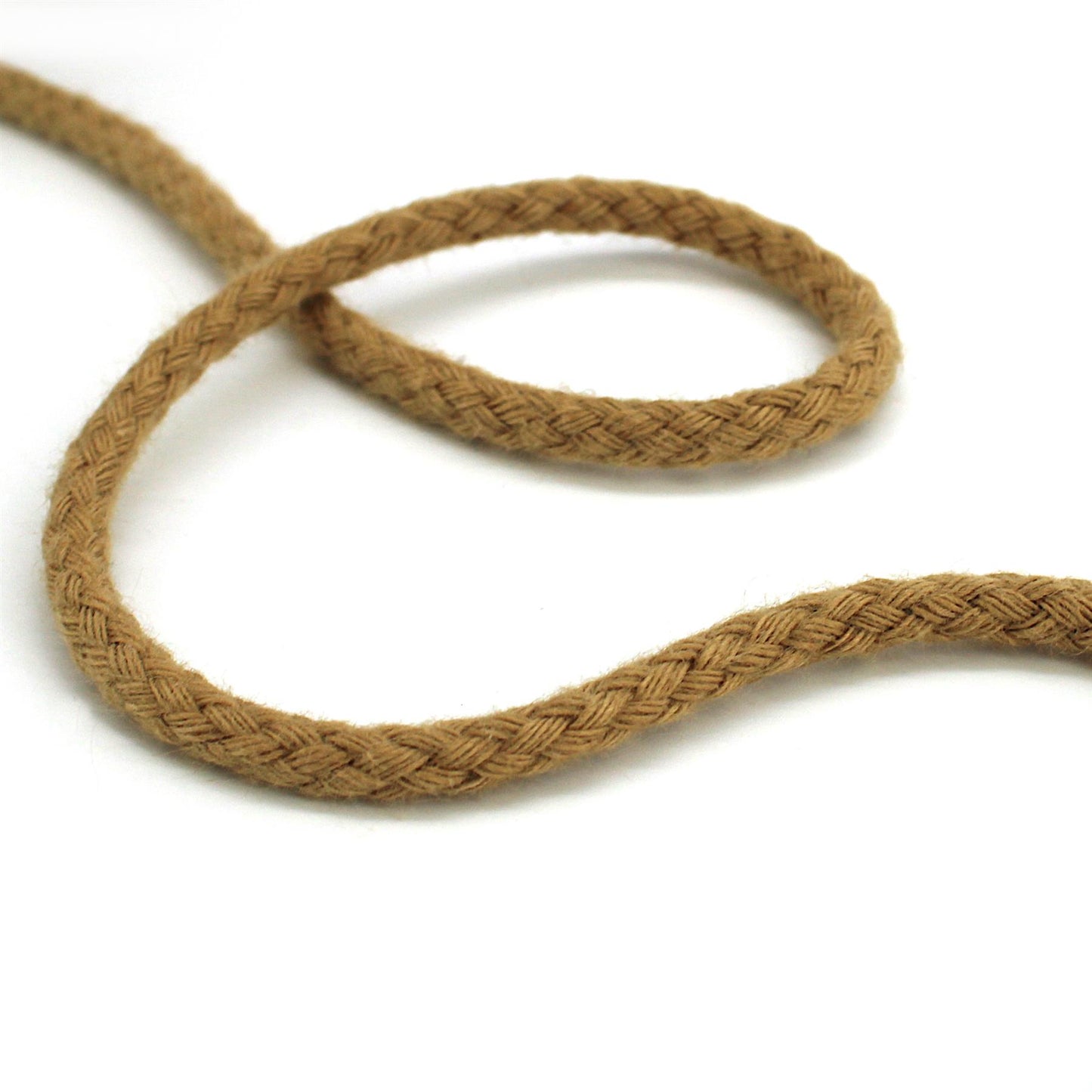 Cotton Braided Drawstring Cord - 4.5mm x 5 metres - 9503