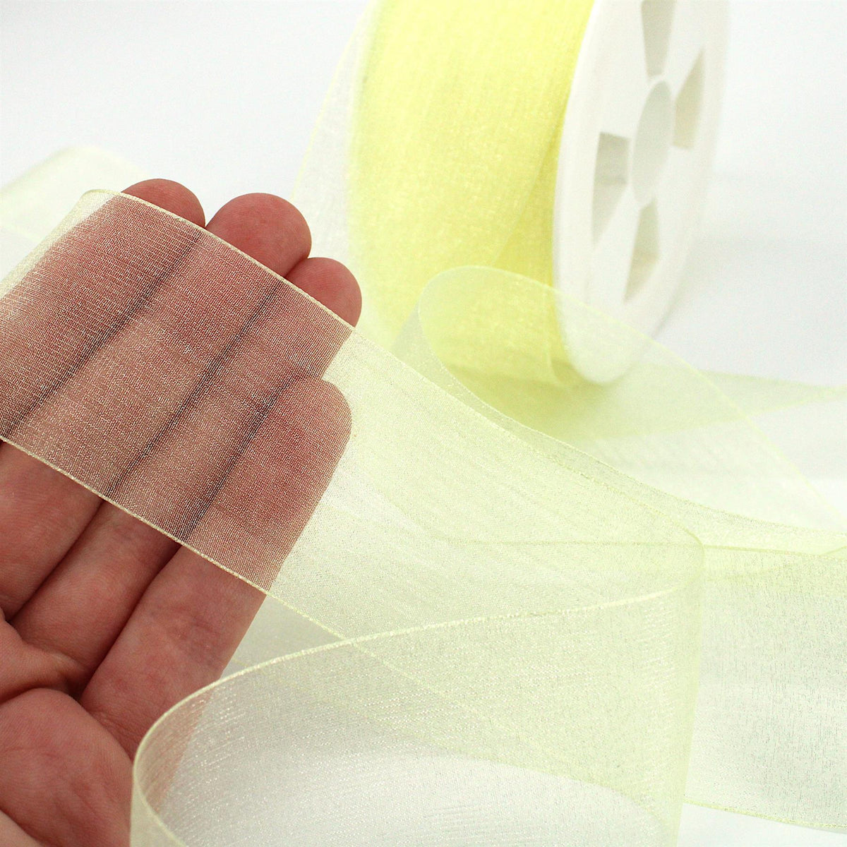French Mousseline Ribbon - 38mm x 25 metres - 6003