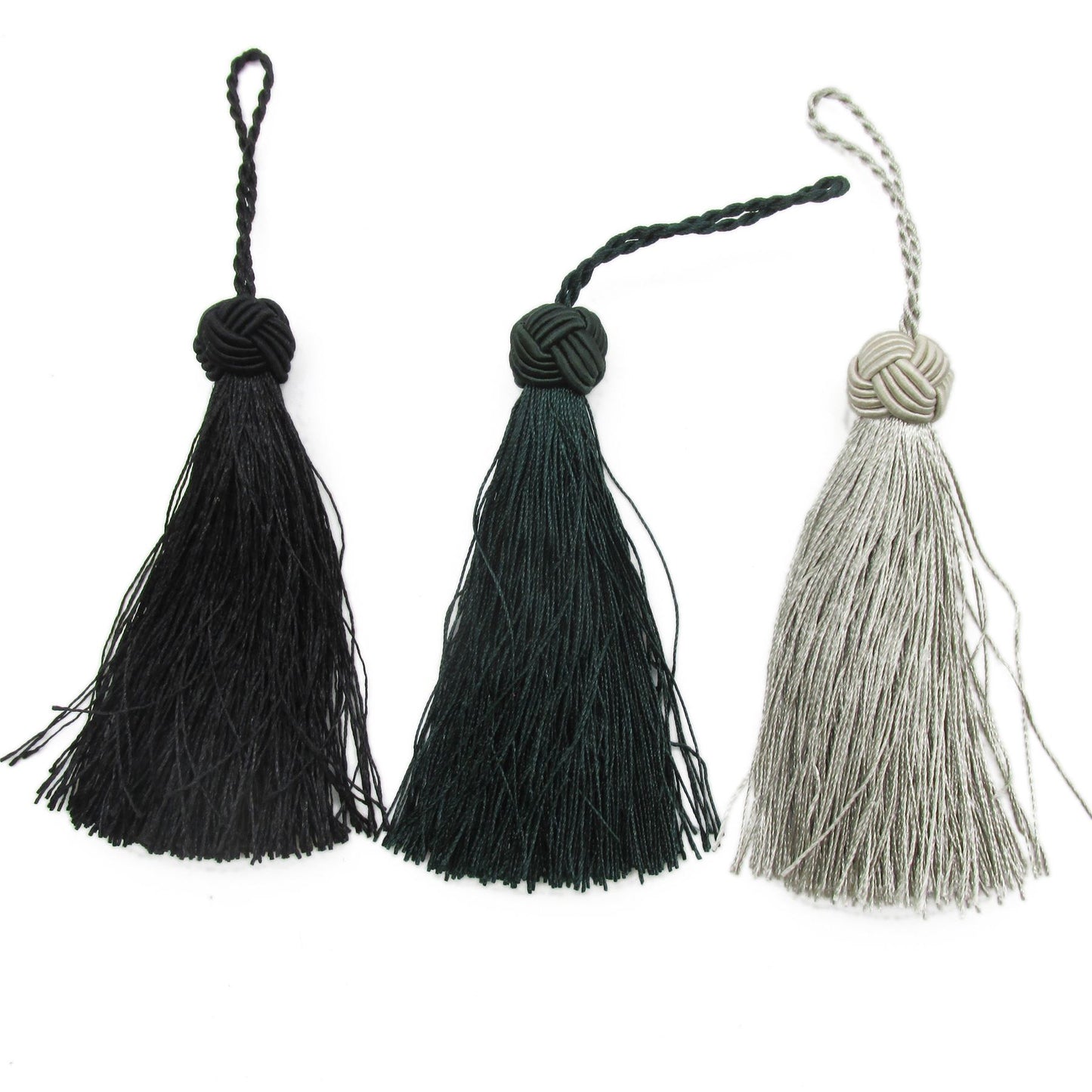 Silky Turk Knot Tassel - 11cm - 6377
