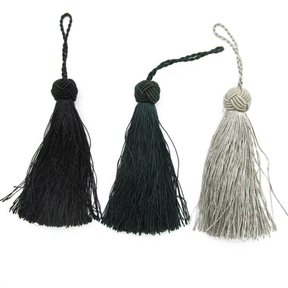 Silky Turk Knot Tassel - 11cm - 6377