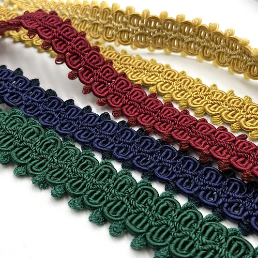Gimp Braid with Bobble Edging 25mm x1m - 6891