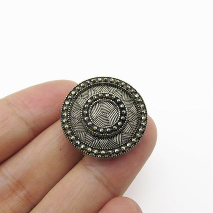 Geometric Sparkle ABS Button 4409