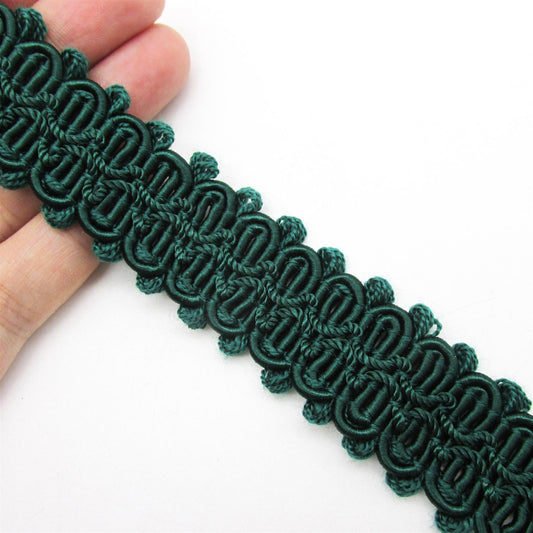 Gimp Braid with Bobble Edging 25mm x1m - 6891