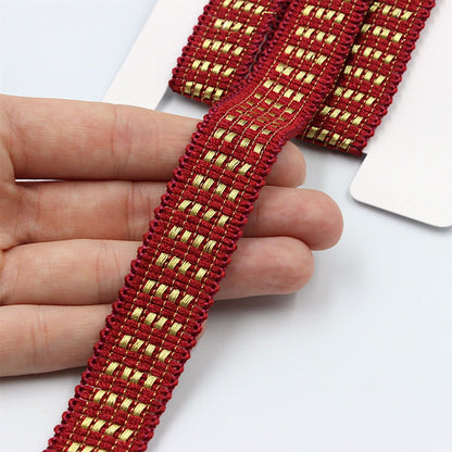 Metallic Weave Design Braid 20mm 8726