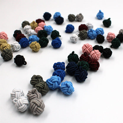 Chinese Knot Buttons - 10mm x 2pcs - 7325