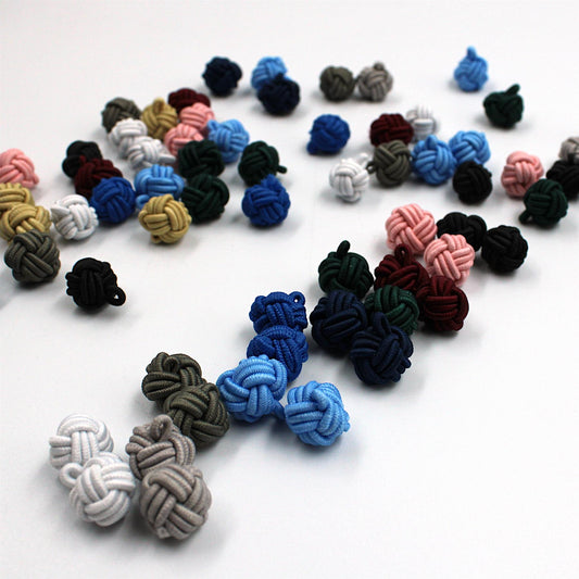 Chinese Knot Buttons - 10mm x 2pcs - 7325