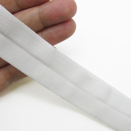 Folding Elastic - White - 25mm - 0160