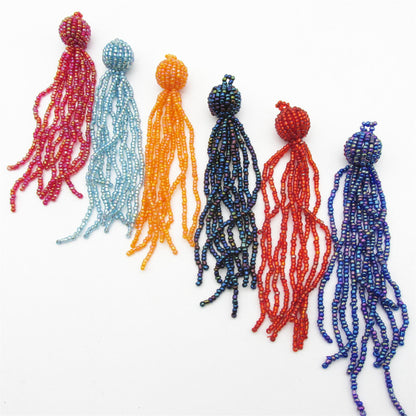 Beaded Tassel 10cm 8531