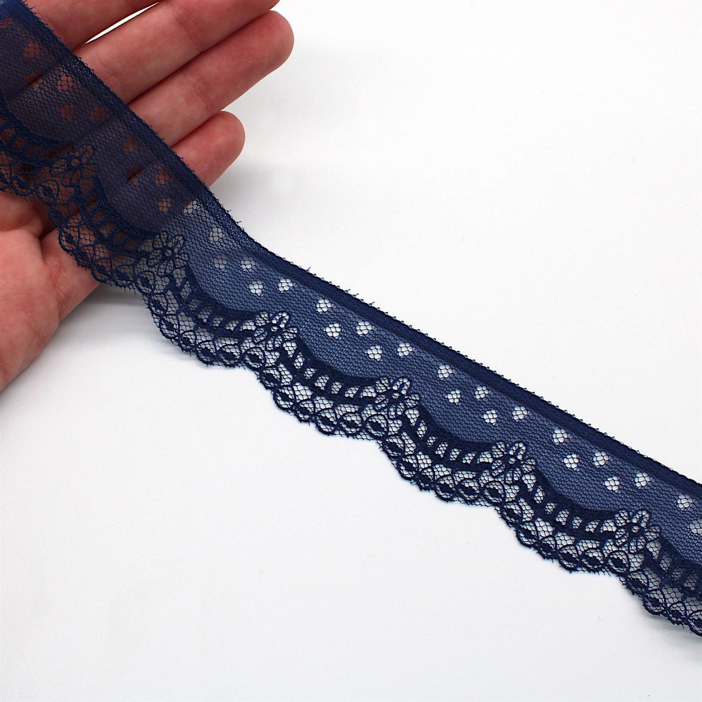 Nylon Floral Lace - 30mm - by the metre - 5605