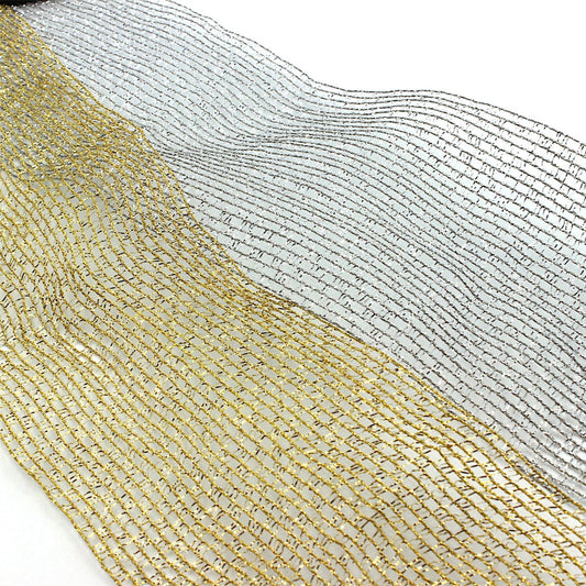 Metallic Net Braid 10cm 9506