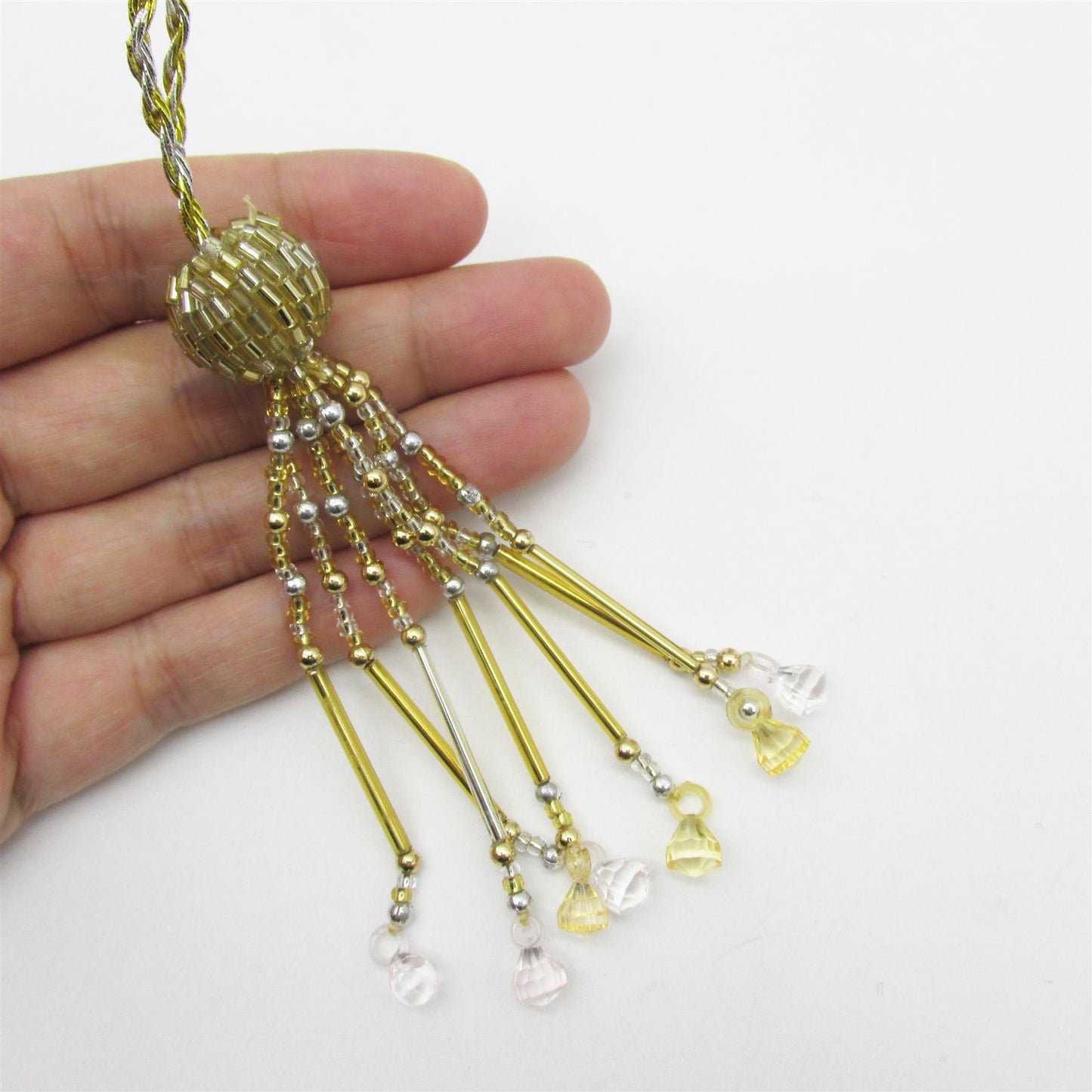 Beaded Tassel 10cm 9562