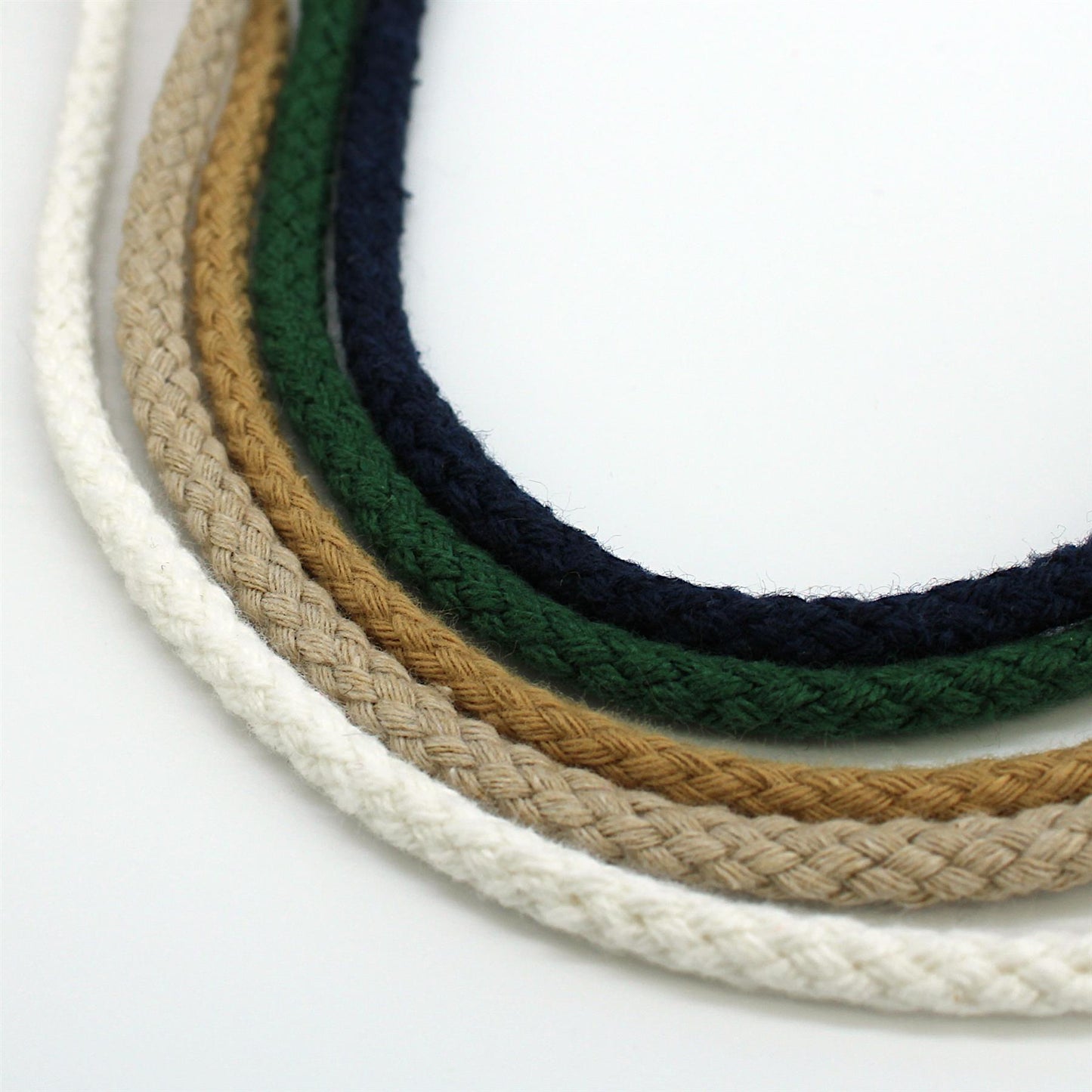 Cotton Braided Drawstring Cord - 4.5mm x 5 metres - 9503