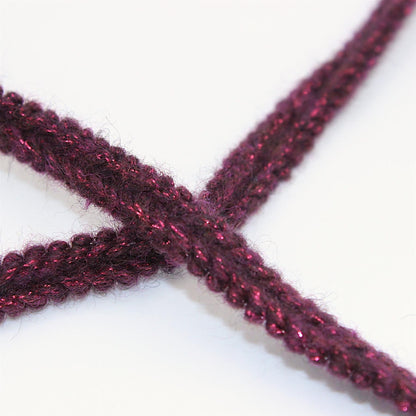 Woolly Braid with Lurex - 20mm - by the metre - 9828
