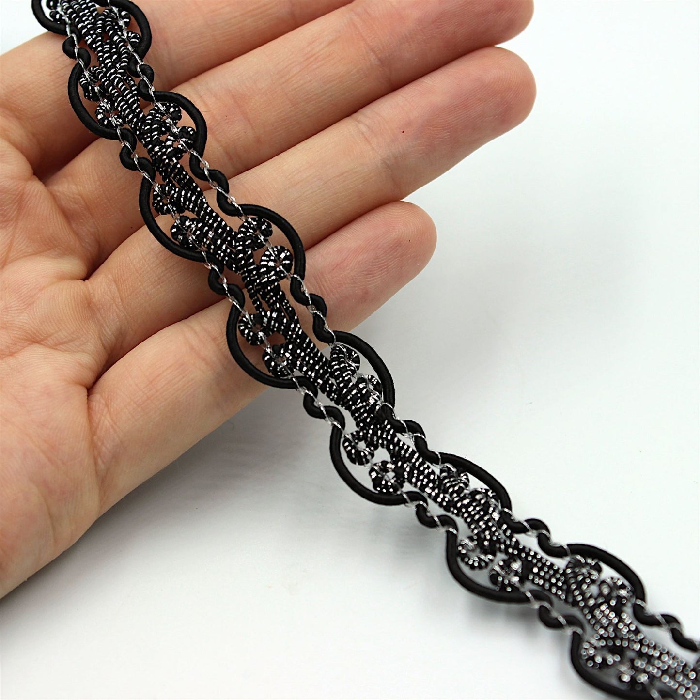 Metallic Gimp Braid 18mm 8087