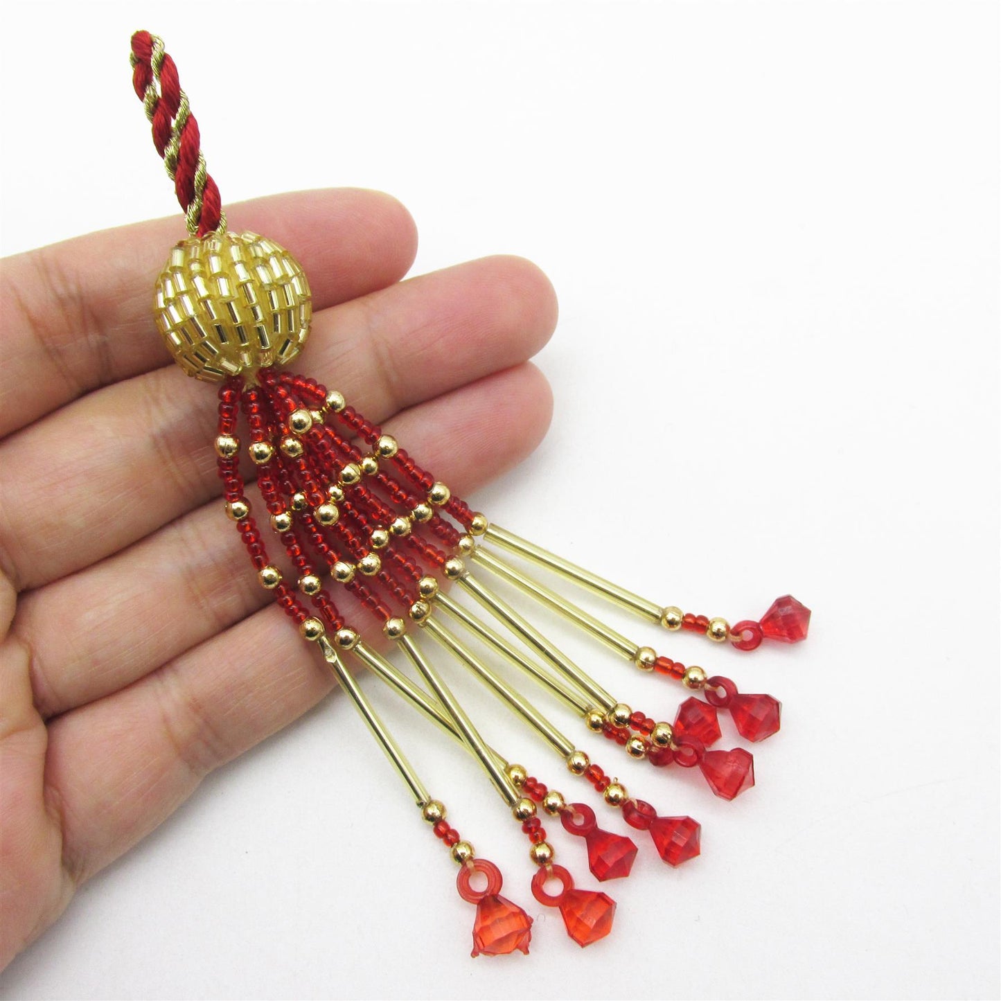 Beaded Tassel 10cm 9562