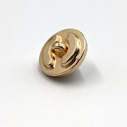 Chain Button with Pearl Centre - Gold - 22L (16mm) - 4458