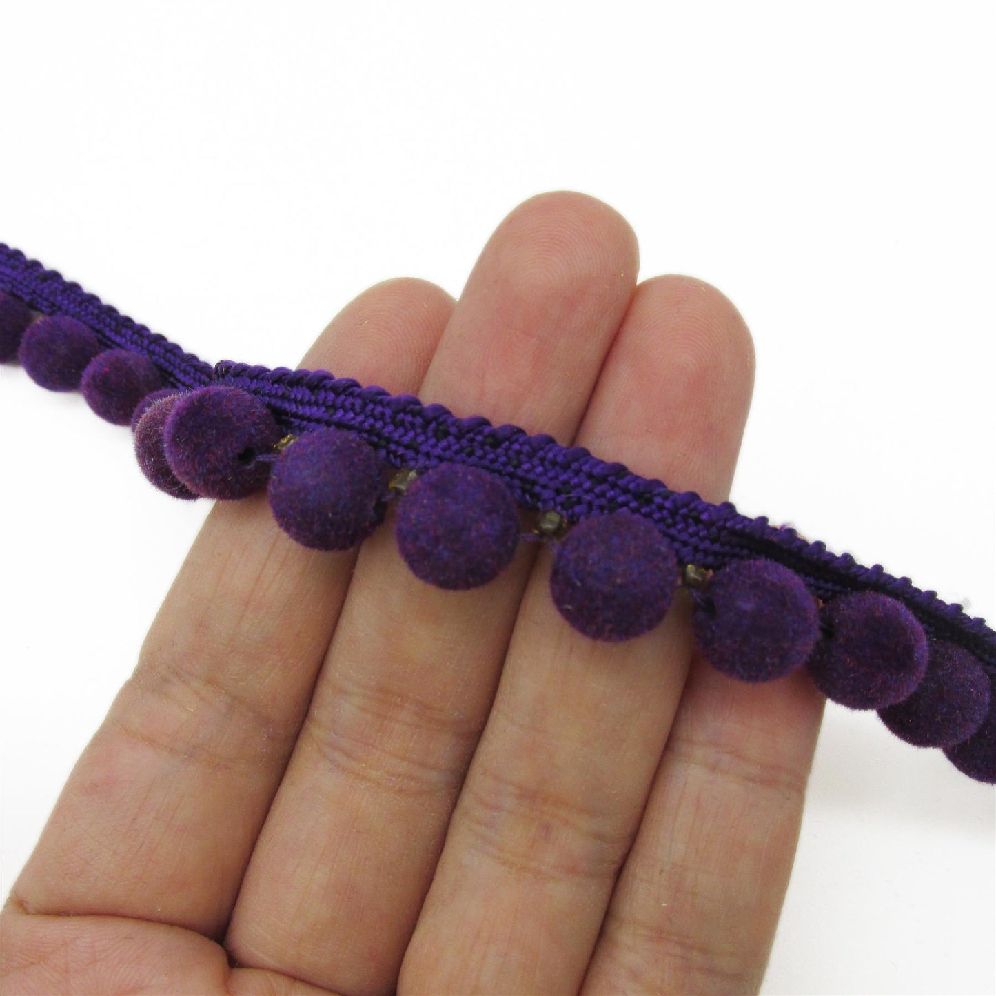 Medium Pom-Pom Braid - by the metre - 9715