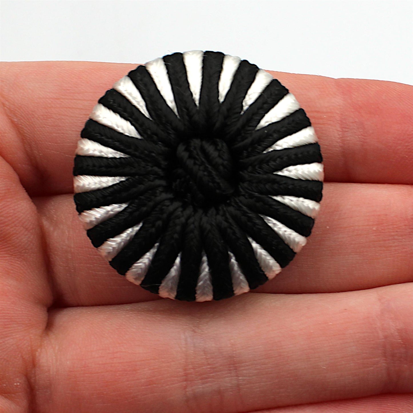 Passementerie Button with Centre Knot - 4357