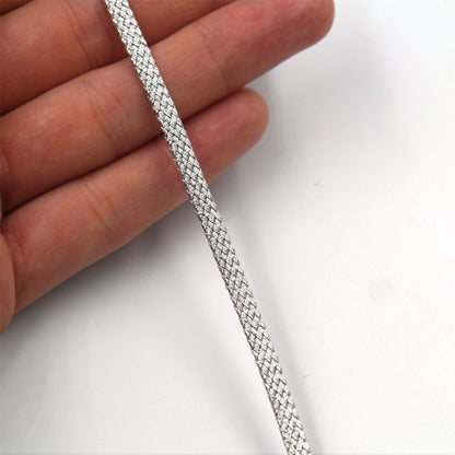 Flat Metallic Braid 4mm 7405