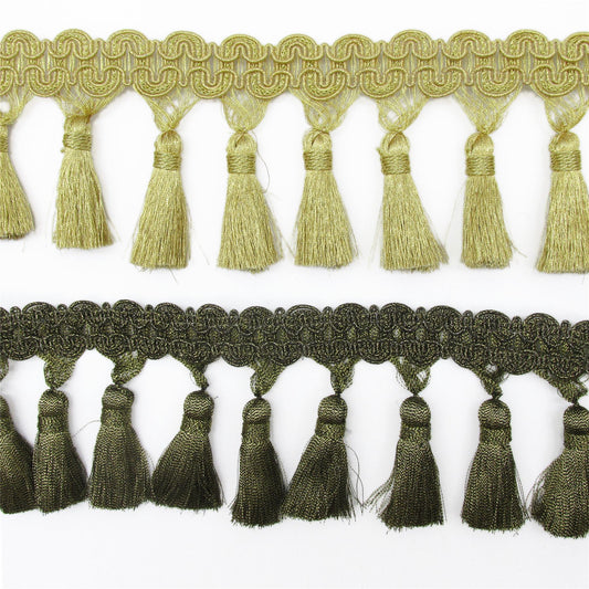 Metallic Tassel Fringe 75mm 5010