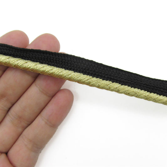 Braided Metallic Cord Insertion - by the metre - 5450