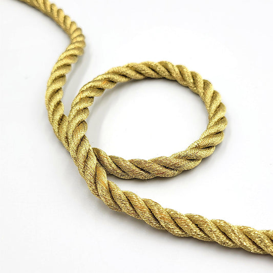 Metallic Soft Twisted Cord 7mm x1m - 6361