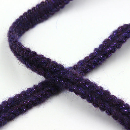 Woolly Braid with Lurex - 20mm - by the metre - 9828