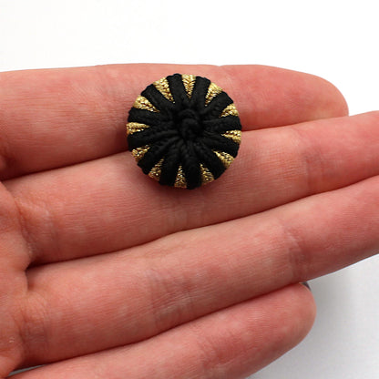 Passementerie Button with Centre Knot - 4357