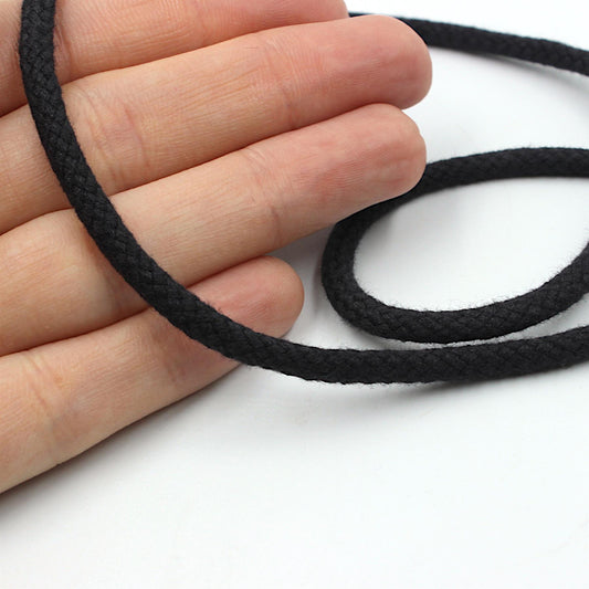 Cotton Braided Cord 4mm x 1m - 9877