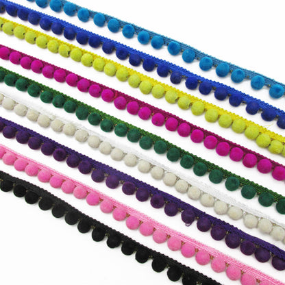 Medium Pom-Pom Braid - by the metre - 9715