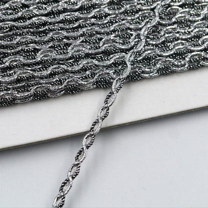 Tiny Metallic Serpentine Braid 3mm 7877