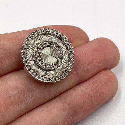 Geometric Sparkle ABS Button - 4409