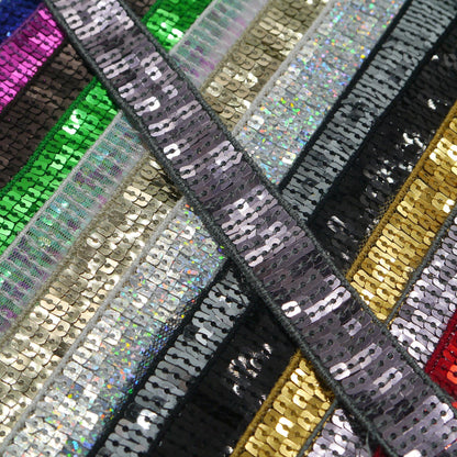 Square Sequin Trim - 20mm - by the metre - 7316