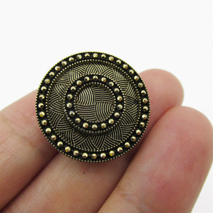 Geometric Sparkle ABS Button 4409