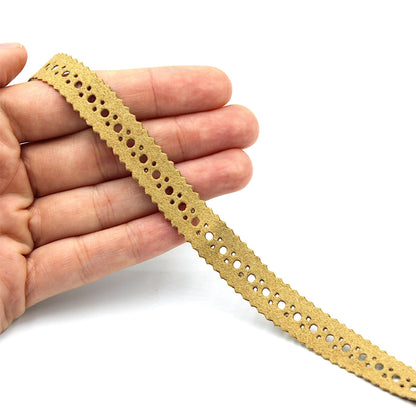 Punched Suedette Braid 12mm 8137