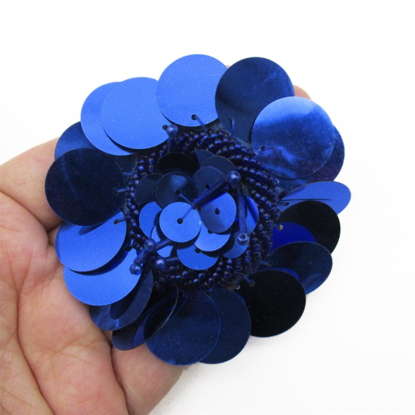 Flower Sequin Motif Large  - 75mm - 7472