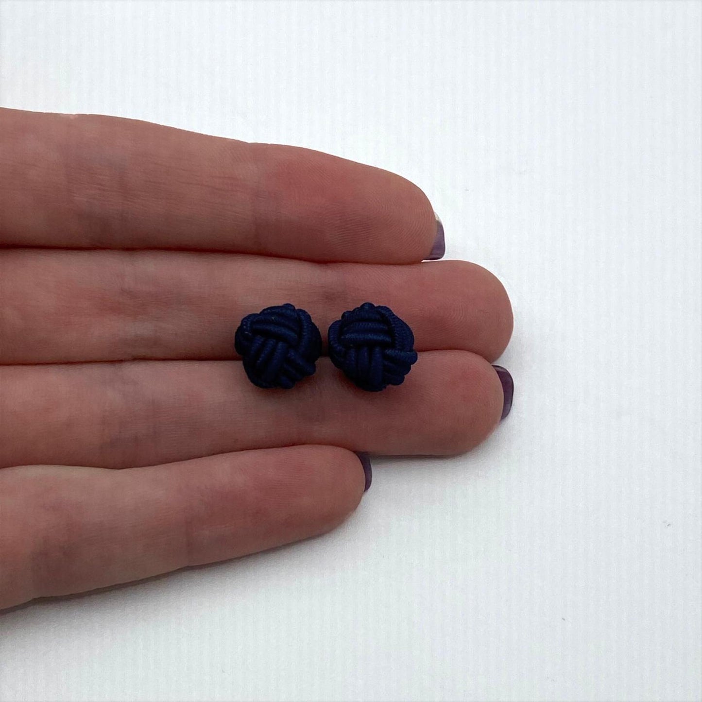 Pair Of Chinese Knot Buttons 10mm 7325