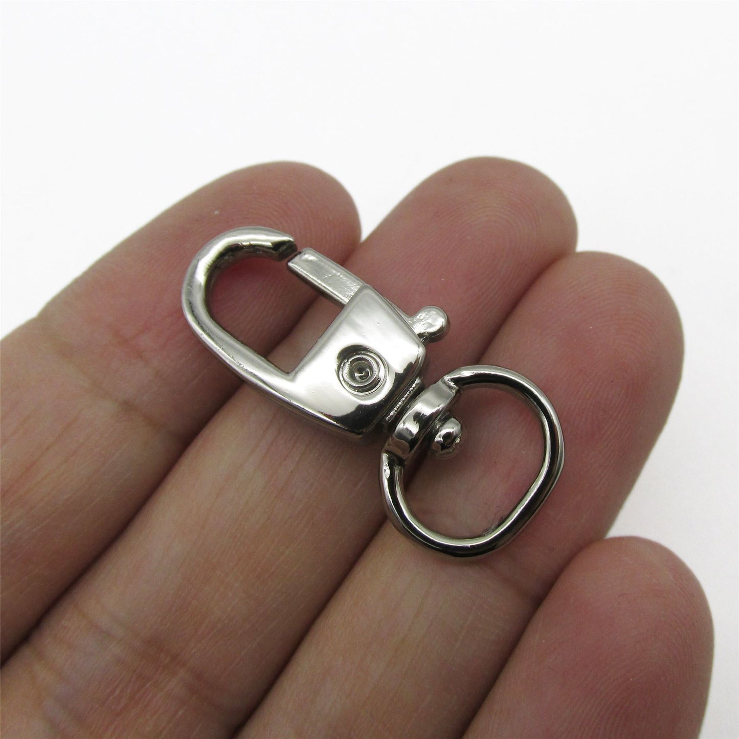 Small Lobster Swirl Clasp 28mm x 10mm - 5344