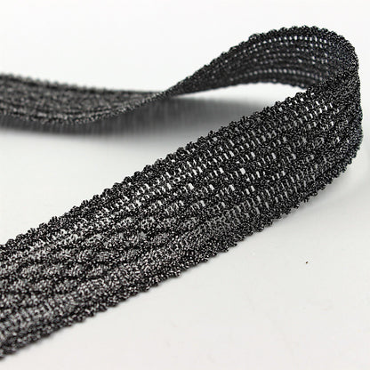 Textured Metallic Braid 6344