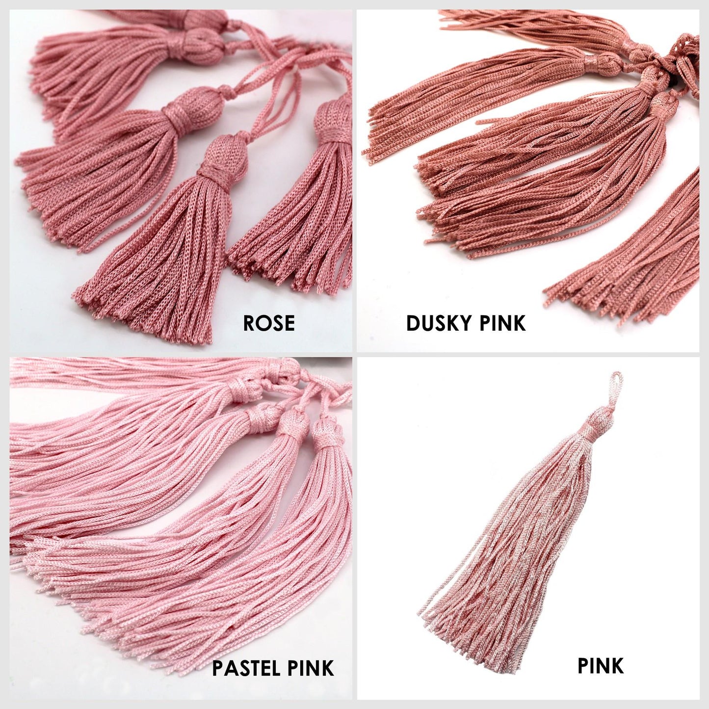 Rayon Tassels x 5pcs - 9936