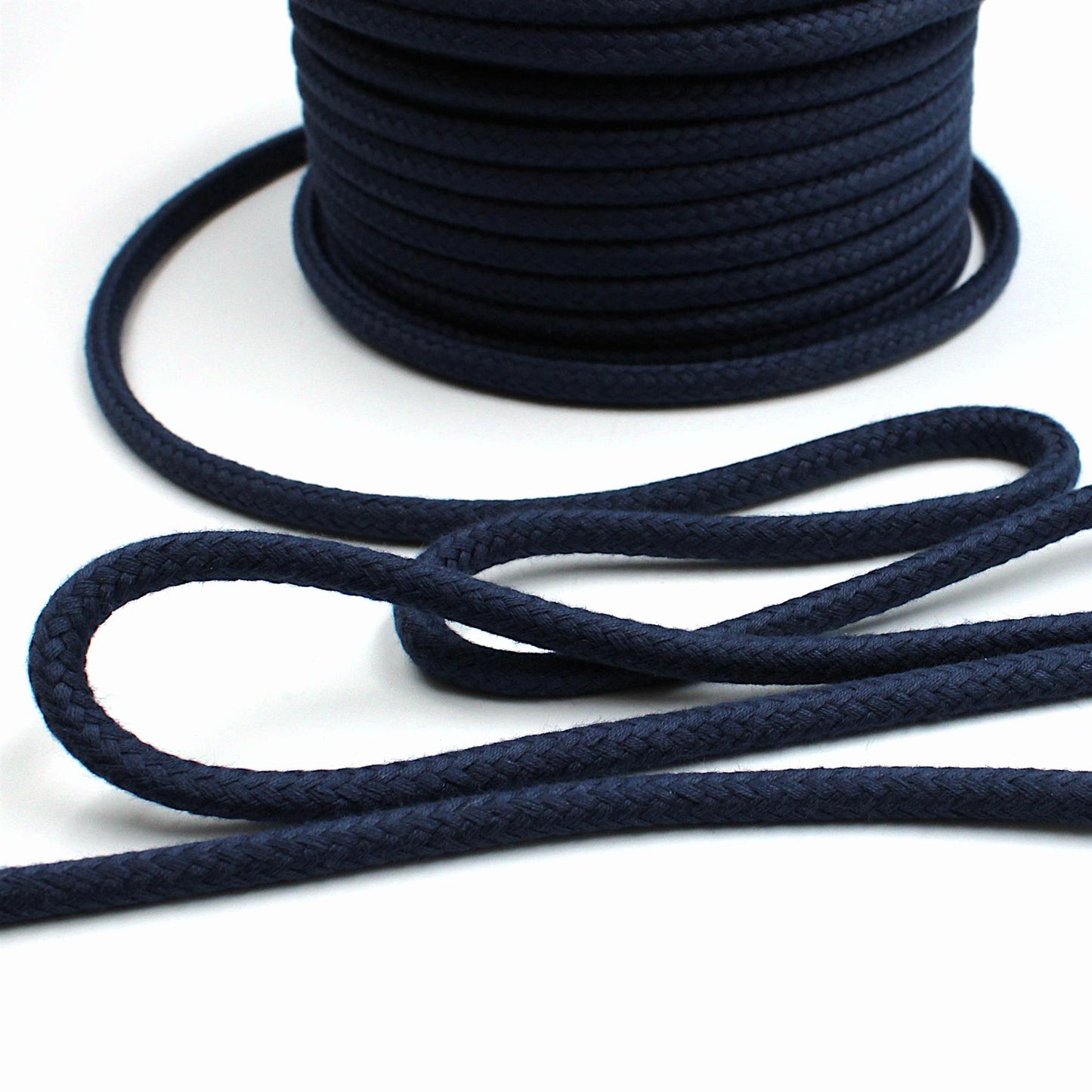 Cotton Braided Drawstring Cord 6mm x 1m - 5569