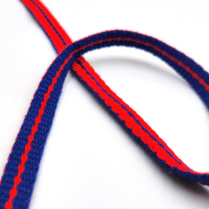 Tubular Acrylic Striped Braid - 8mm x1m - 4770