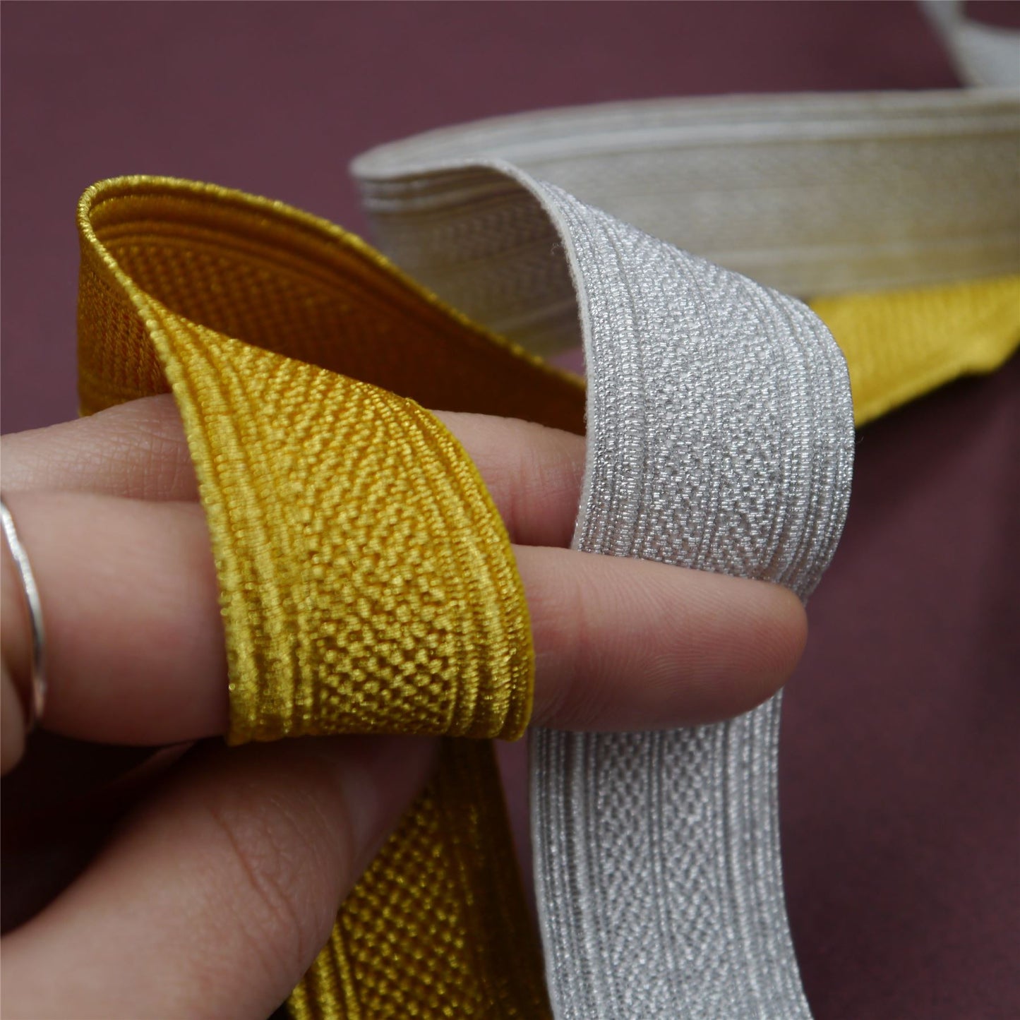 Stripe Metallic Braid - by the metre - 9767