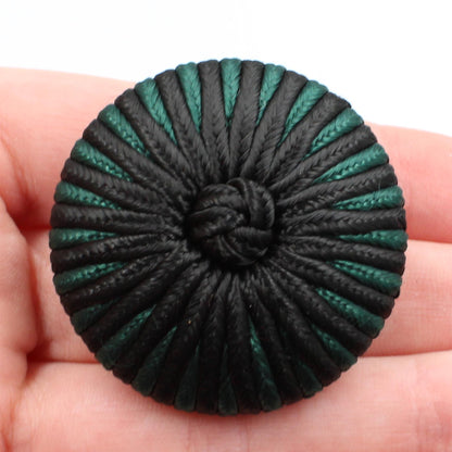 Passementerie Button with Centre Knot - 4357